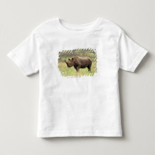 Camiseta Infantil Quênia, Parque Nacional de Nairobi. Rinoceronte Pr