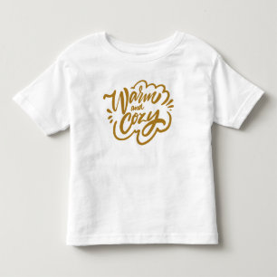 Camiseta Infantil Quente e Cozy