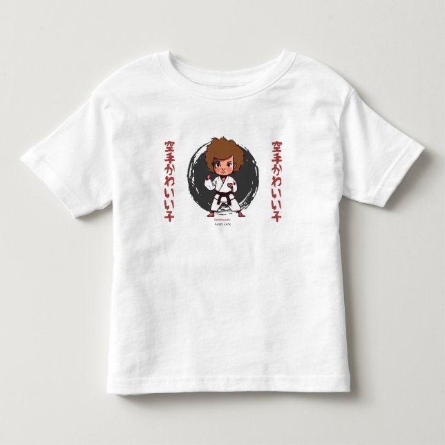 Camiseta Infantil Querida do Karatê (Frente)