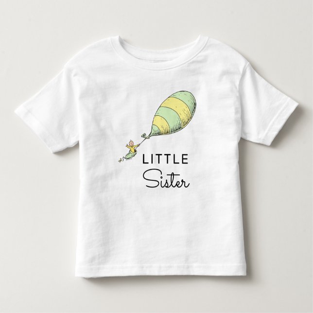 Camiseta Infantil Querida, os lugares que você vai | Pequena Irmã (Frente)