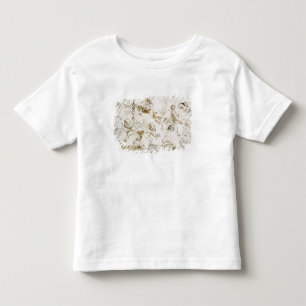 Camiseta Infantil Querubins, início do século XVIII (caneta e tint