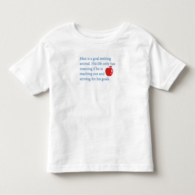 Camiseta Infantil quote  (Frente)