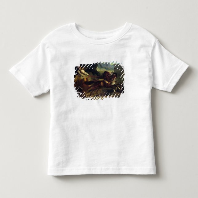 Camiseta Infantil Raça de Chariot antiga (Frente)