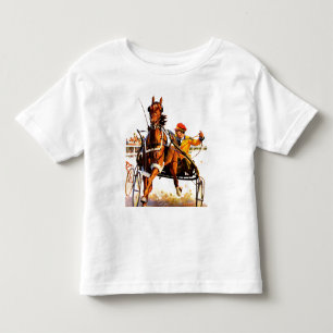 Camiseta Infantil Raça de chicote de fios