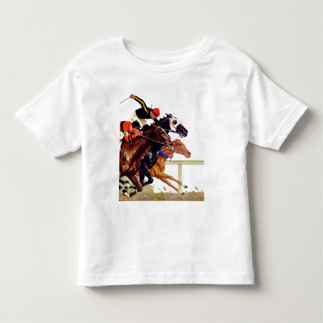 Camiseta Infantil Raça do puro-sangue (Frente)