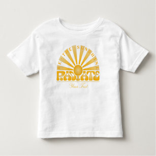 Camiseta Infantil RADIATE Seja A Vintagem Da Luz Do Sol Personalizad