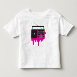 Camiseta Infantil Rádio Rosa de Fusão