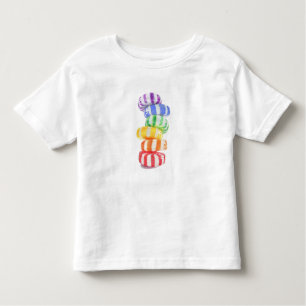Camiseta Infantil RAINBOL CANDY Toddler T Shirt
