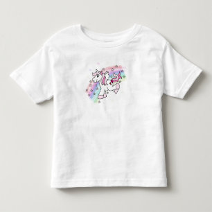 Camiseta Infantil Rainbow Unicorn