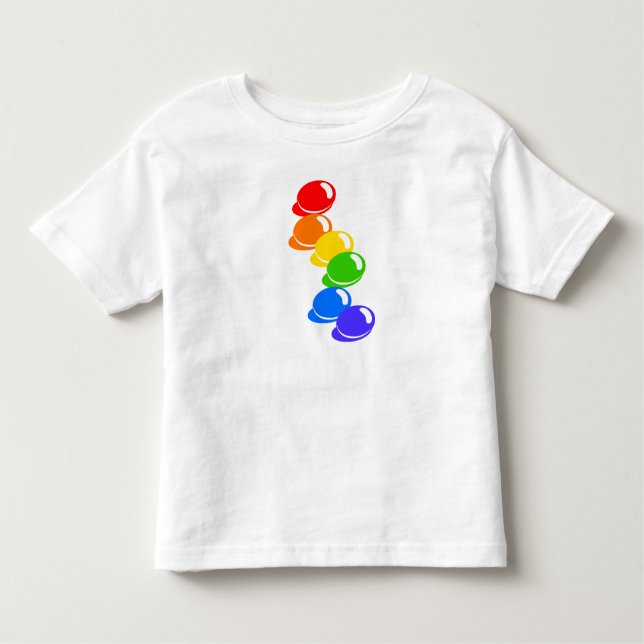 Camiseta Infantil Rainbowbeans (Frente)