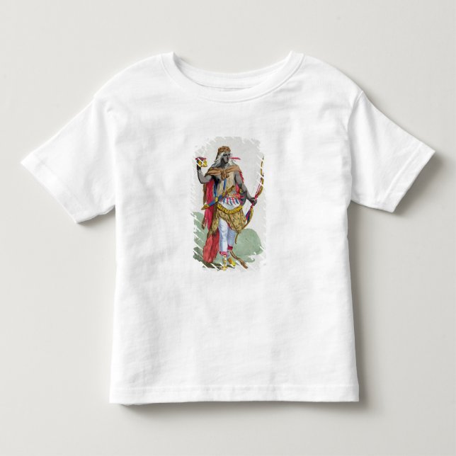 Camiseta Infantil Rainha Anna Nzinga (1583-1663), 'de DES E de (Frente)