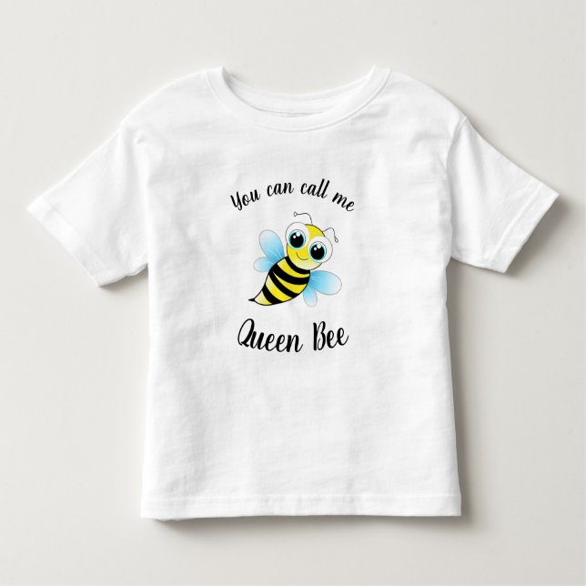 Camiseta Infantil Rainha Bee (Frente)