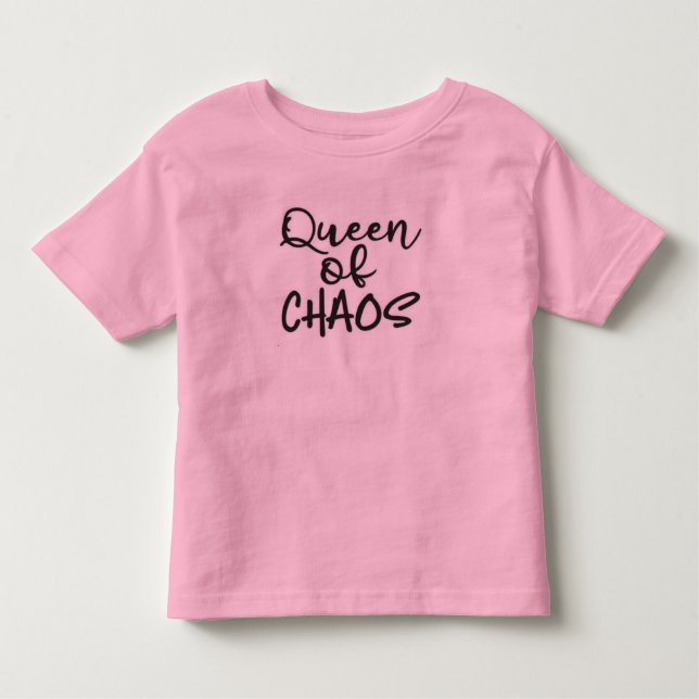 Camiseta Infantil Rainha de Chaos Toddler Tee - Víblias magníficas (Frente)