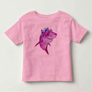 Camiseta Infantil Rainha de Tubarão