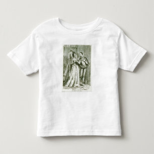Camiseta Infantil Rainha Elizabeth e seus Suitors