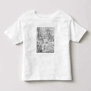 Camiseta Infantil Rainha Elizabeth mim em um piquenique da caça