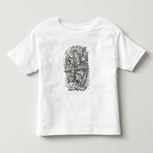 Camiseta Infantil Rainha Elizabeth mim em uma caça do veado