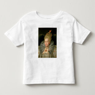 Camiseta Infantil Rainha Elizabeth mim (retrato do comprimento do