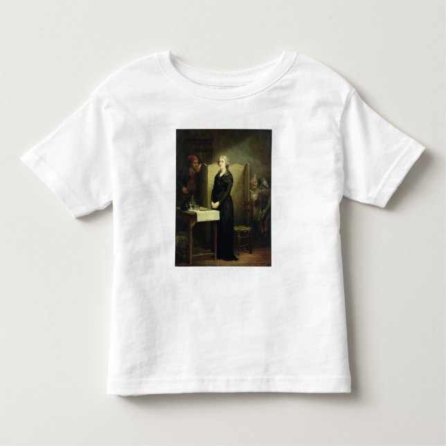 Camiseta Infantil Rainha Marie Antoinette no Conciergerie (Frente)