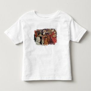 Camiseta Infantil Rainha Mary e Princesa Elizabeth entrando