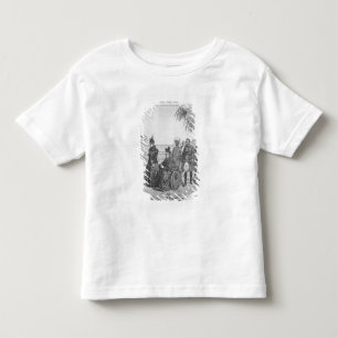 Camiseta Infantil Rainha Victoria no Riviera italiano