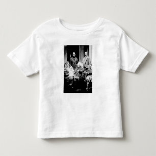 Camiseta Infantil Rainha Vitória, czar Nicholas II