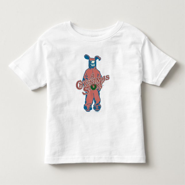 Camiseta Infantil Ralphie | Pesadelos Rosa (Frente)