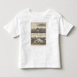 Camiseta Infantil Rancho de Hilland Silver Spring do bordo, Kansas