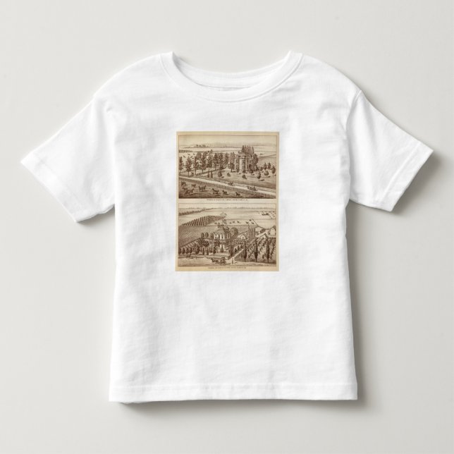 Camiseta Infantil Ranchos, Hanford, Cal (Frente)