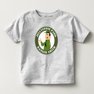 Camiseta Infantil Ranger Smith Retrato de Jellystone