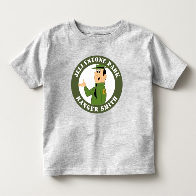 Camiseta Infantil Ranger Smith Retrato de Jellystone (Frente)