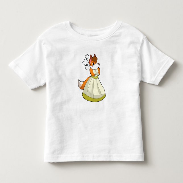 Camiseta Infantil Rapa com noiva com vestido de noiva.PNG (Frente)