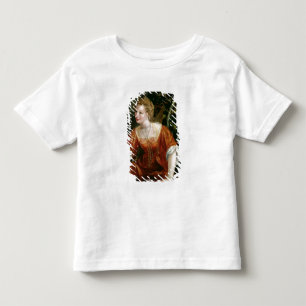 Camiseta Infantil Rapariga Jovem em Paisagem