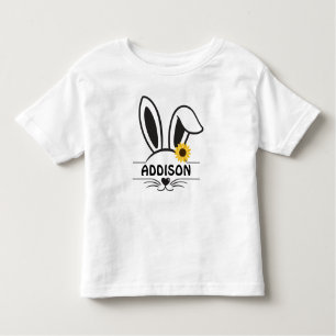 Camiseta Infantil Rapariga - Rosto de Coelhinho