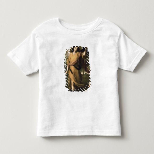Camiseta Infantil Raphael do arcanjo com Bishop Domonte (Frente)