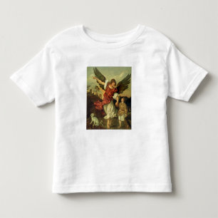 Camiseta Infantil Raphael e Tobias, 1507-8 (óleo no painel)