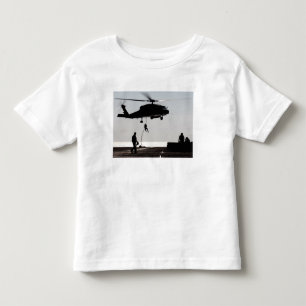 Camiseta Infantil Rápido-corda dos pessoais fora de um SH-60F