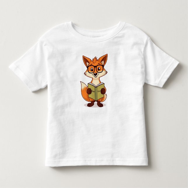 Camiseta Infantil Raposa Clever (Frente)