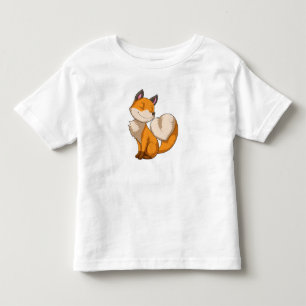 Camiseta Infantil Raposa com Coração