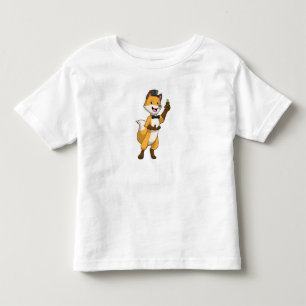 Camiseta Infantil Raposa como Noivo com Aliança de Casamento