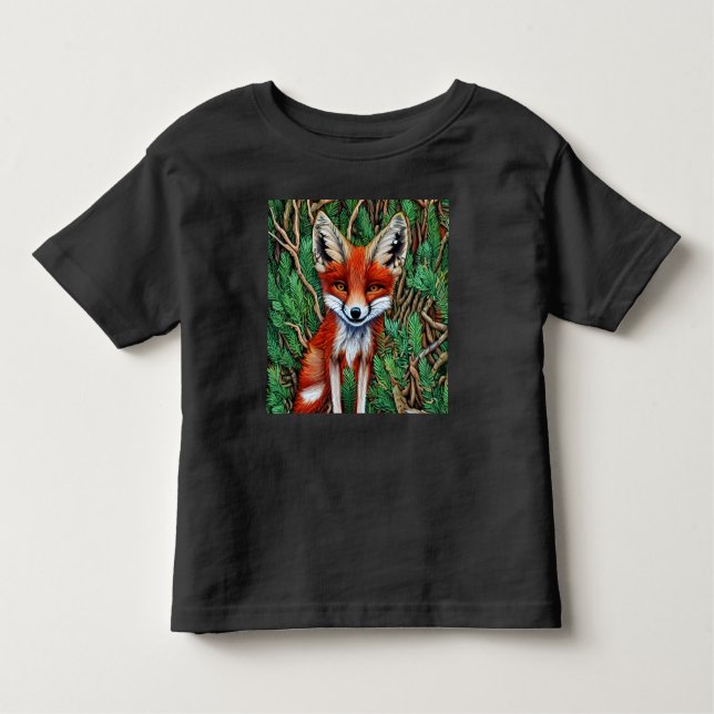 Camiseta Infantil Raposa-do-mato-pequeno (Frente)