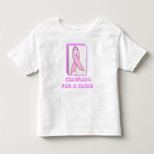 Camiseta Infantil Rastejamento para uma causa III (Frente)