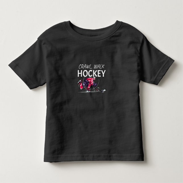 Camiseta Infantil Rastreio, Caminho, Hóquei (Frente)