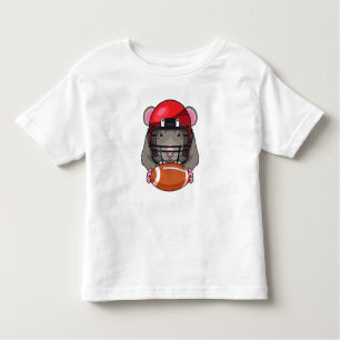 Camiseta Infantil Rat no Futebol
