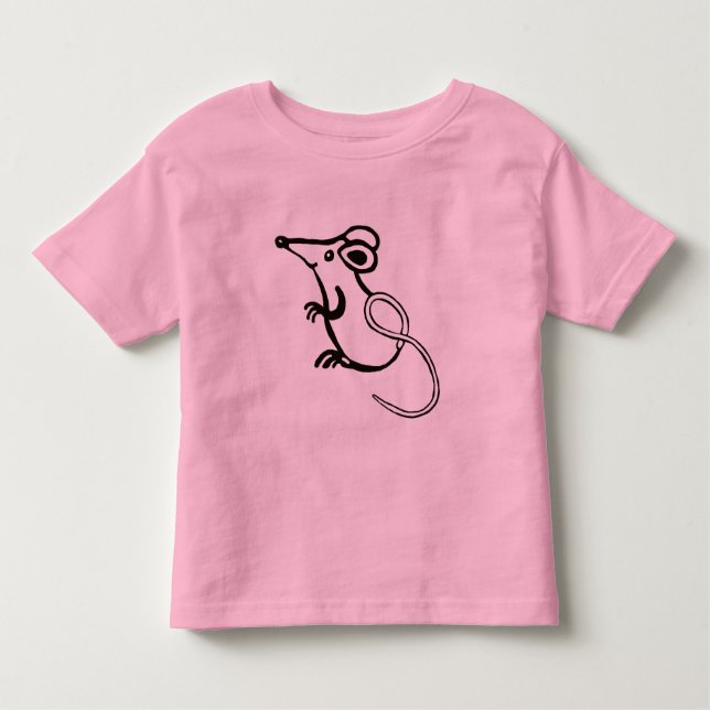 Camiseta Infantil rato (Frente)