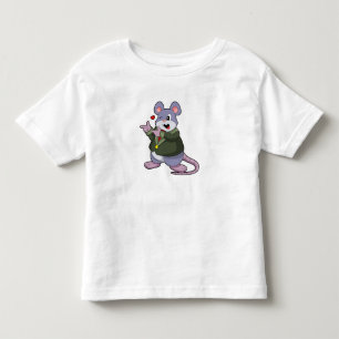 Camiseta Infantil Rato como Noivo com Terno