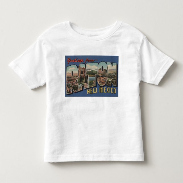 Camiseta Infantil Raton, New mexico - grandes cenas da letra (Frente)