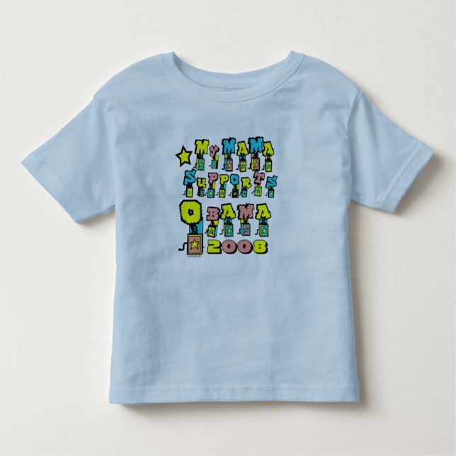 Camiseta Infantil Re eleja Barack Obama 2012 (Frente)