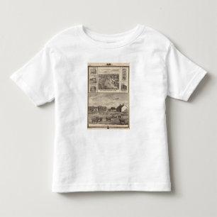Camiseta Infantil Rebanho do bosque do bordo, cedro Co Hampton novo