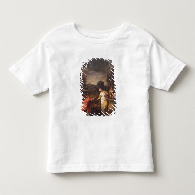Camiseta Infantil Rebecca no poço (Frente)